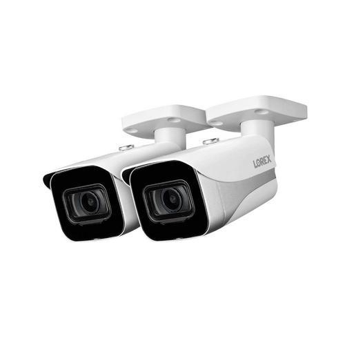 Lorex E861ab-2pk, 4k Ultra Hd Smart Ip Security Camera, 8mp