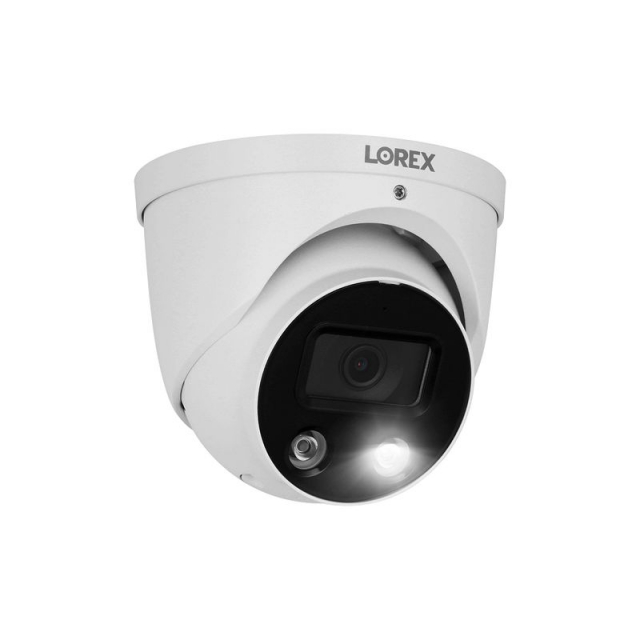 Buy Lorex E893DDE, 4K Ultra HD Smart Deterrence IP Dome Camera Mega