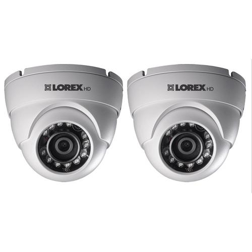 Lorex Lev2522pk2bw, Hd 1080p Weatherproof Ir Dome Security Camera
