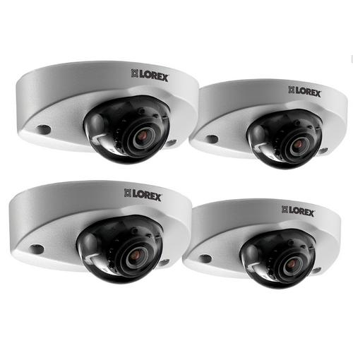 Lorex Lev2750ab-4pk, Audio-enabled Hd 1080p Dome Security Camera