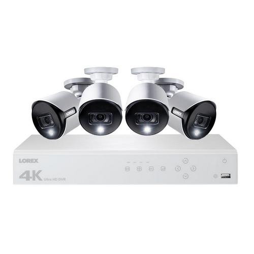 Lorex Lhv514k84, 8 Channel Surveillance System With 4 Cameras