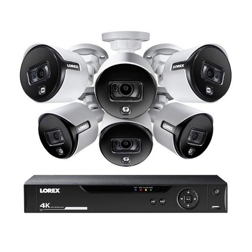 Lorex Lhv514k86, 8 Channel Surveillance System With 6 Cameras