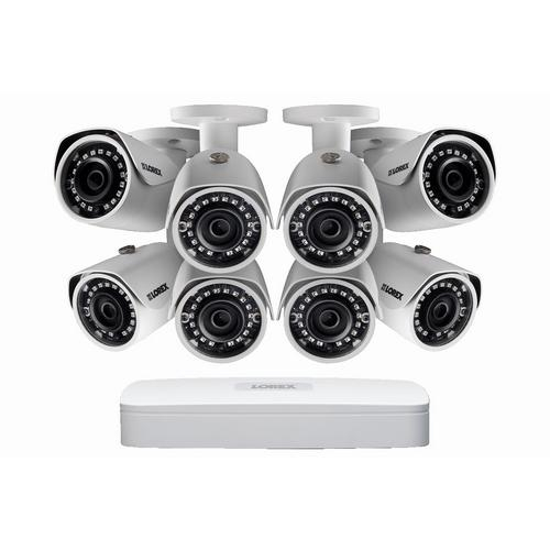 Lorex Ln1080-88w, 2k Ip Security Camera System With 8 Channel Nvr
