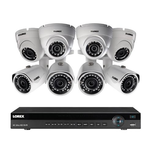 Lorex Ln10802-168w, 2k Ip Security Camera System With 16 Channel Nvr