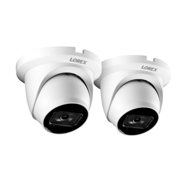 Buy Lorex LNE9252B2PKW, 4K (8MP) Smart IP Dome Security Camera, White