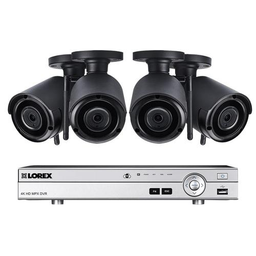 Lorex Lw1080-44w, 8-channel System With 4 Wireless Security Cameras