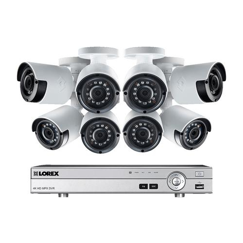 Lorex Lx1080-88bw, 1080p Camera System With 8 Channel Dvr And 8 Camera