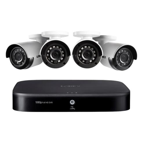 Lorex Lx1081-44, 8 Channel Security System With 4 Cameras, 1 Tb Hdd