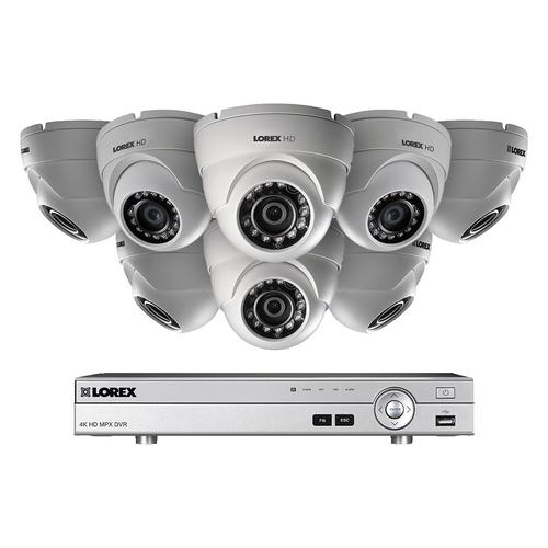 Lorex Mpx88dw, Hd 1080p Home Security System And Metal Outdoor Cameras