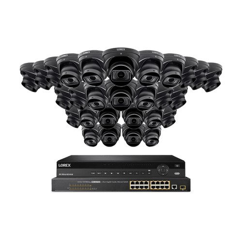 Buy Lorex NC4K8MV3228BD2, 32Channel NVR System, 28 Dome Camera