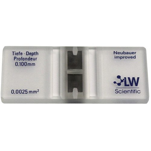 Lw Scientific Ctl-hemm-gldr, Hemacytometer With Cover Glass