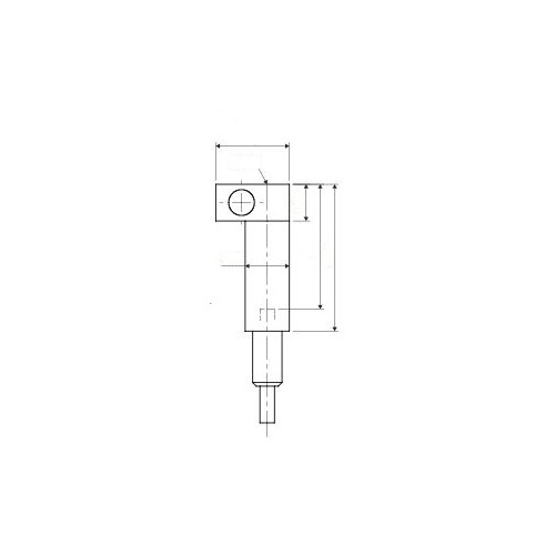 Mahr Federal 5113616, 25mm X 5mm Type C Swivel Element Long