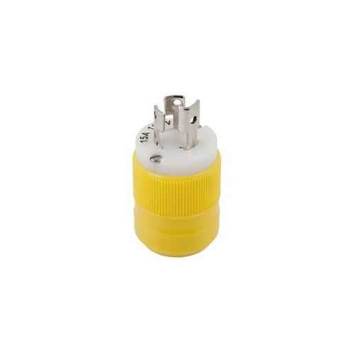UPC 093344052002 product image for 15A 125V Corrosion Resistant Male Locking Plug | upcitemdb.com