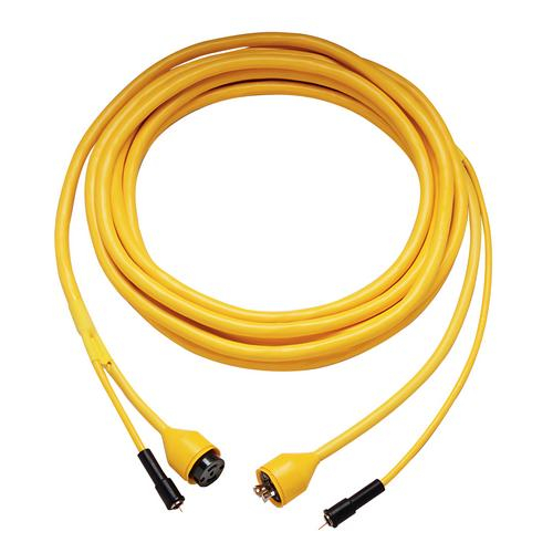 UPC 093344000270 product image for 50 ft Combo TV/Phone Cordset, Yellow | upcitemdb.com