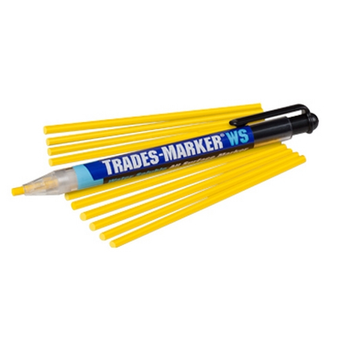 Markal 96191, Trades-marker Ws Series Refillable Marker, Yellow