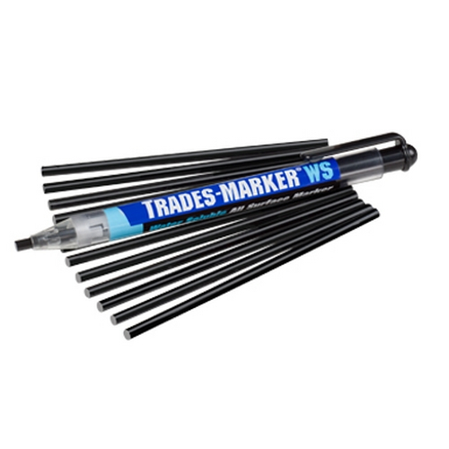 Markal 96192, Trades-marker Ws Series Refillable Marker, Black