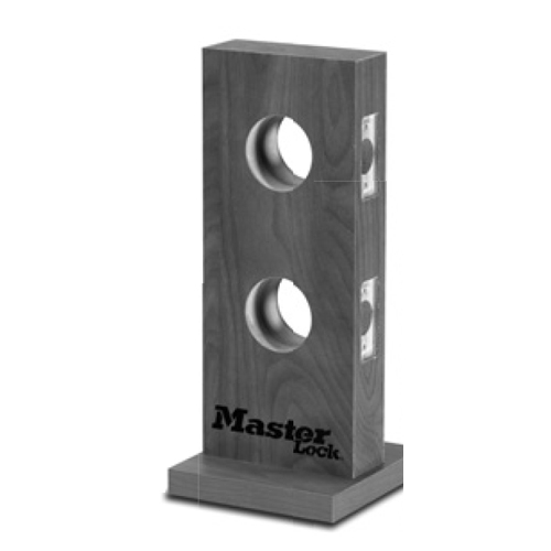 Master Lock 1402rdspl, 2 Hole Mount - Cherry 2-3/8" Backset