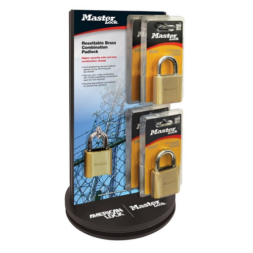 Master Lock 2038trc, Resetable Combination Padlock Product Kit