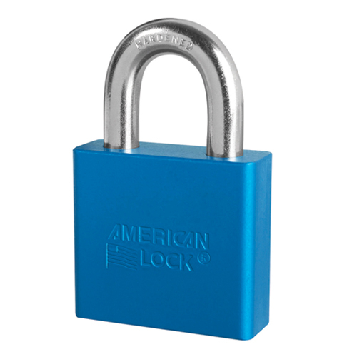Master Lock Company A1305BLU American Lock 2 in. Aluminum Padlock in Blue