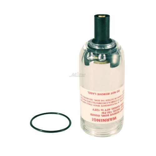 Milton 1152, Polycarbonate Mini Filter And Lubricator Replacement Bowl