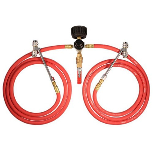 Dual Truck Tire Inflator Gauge and Regulator