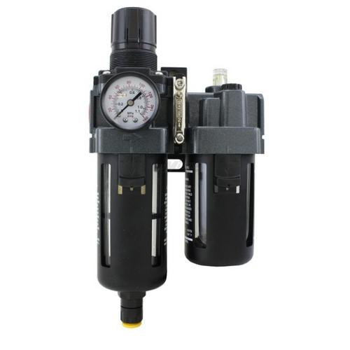 Milton Ex45pbl40a-03p, Air Filter Regulator With Lubricator