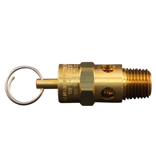 Milton S-1090-200, 1/4" Mnpt Asme Safety Valve, 200 Psi