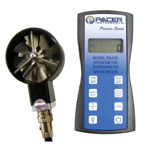 Miltronics 10202, Da430 Hygro-thermometer Anemometer W/ Nist