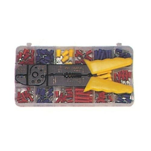 Morris 10815, 175-piece Terminal Kit With Crimp Tool