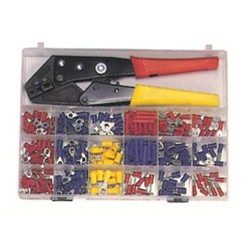 Morris 10817, 200-piece Terminal Kit With Controlled Cycle Crimp Tool
