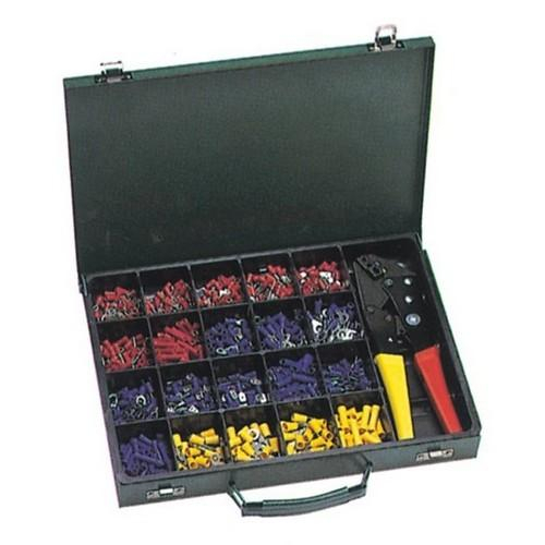 Morris 10818, 500-piece Terminal Kit With Controlled Cycle Crimp Tool