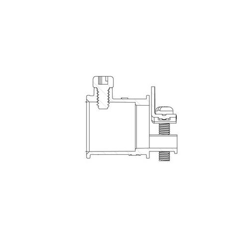 Zinc Die Cast 1/2 Thread Size 1/2 Thread Size Morris Product Morris 15411 EMT to BX or NM Cable Combination Set Screw Coupling Zinc Die Cast 1/2 Thread Size 1/2 Thread Size Morris Product Morris 15411 EMT to BX or NM Cable Combination Set Screw Coupling