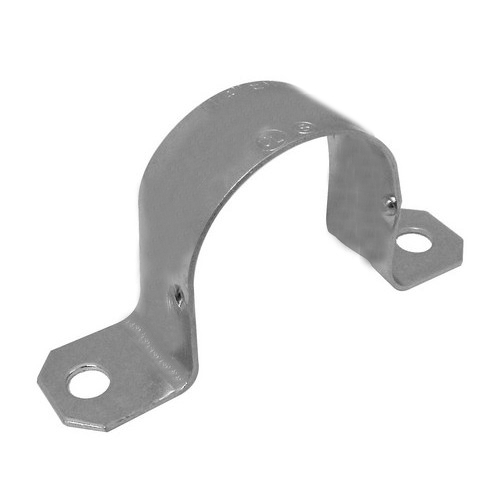 Buy Morris 19417, 2" Steel 2 Hole EMT Pipe Strap, (Pack of 5 pcs ...