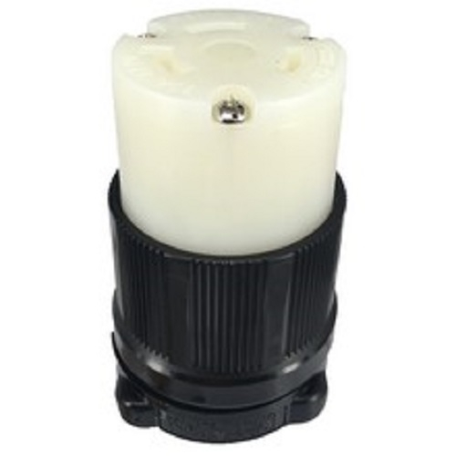 “Twist Lock Female Receptacle, 2 Pole, 3 Wire, 277VAC“