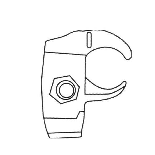 2-1//2 2-1//2 Morris Product Morris 21877 Malleable Edge Pipe Clamp