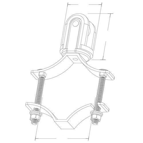 Buy Morris 21898, Heavy Duty Adjustable Porcelain Wire Holder Mega Depot