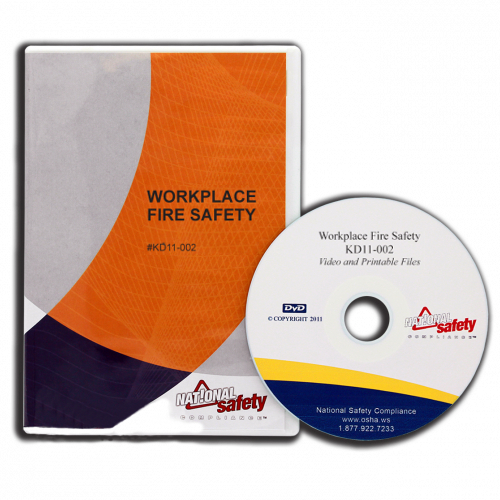 Buy National Safety Compliance KD11-002, Fire Safety Training Video Kit -  Mega Depot