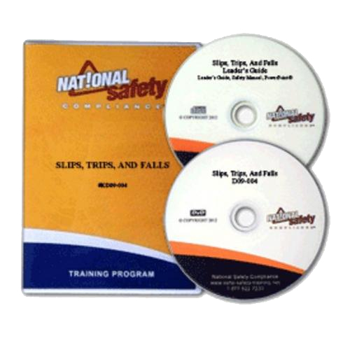 National Safety Compliance Kd17-004s, Slips, Trips & Falls, Dvd, Spa