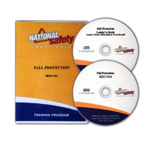 National Safety Compliance Kd17-014s, Fall Protection, Dvd, Spanish