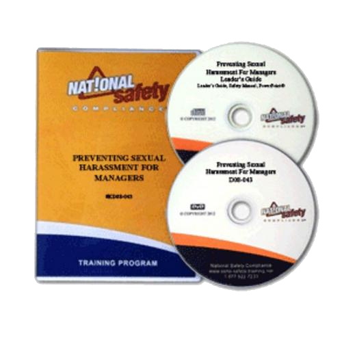 National Safety Compliance Kd17-043s, Preventing Sexual Harassment Dvd
