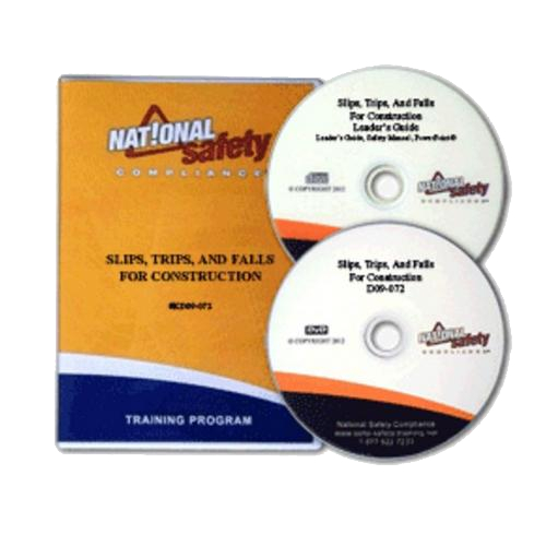National Safety Compliance Kd17-072s, Slips, Trips & Falls Dvd, Spa