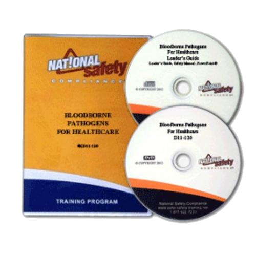 National Safety Compliance Kd18-120, Bloodborne Pathogens Dvd, English