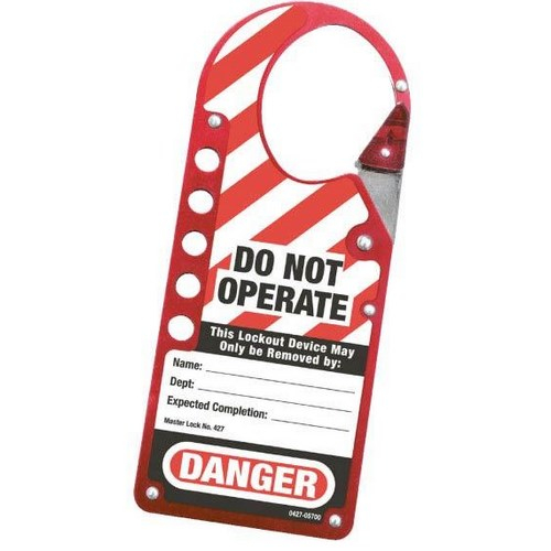 National Safety Compliance Lo427, Snap-on Hasp