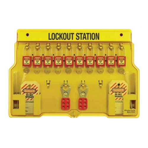 National Safety Compliance Los10-410, 10-lock Lockout Station