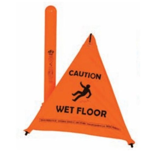 National Safety Compliance Wfc-18, 18" "wet Floor" Safety Cone