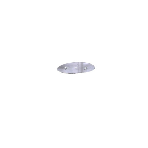 North American Signal Company Mp9, 9" Stainless Steel Mounting Plate
