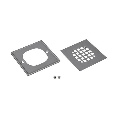 Buy Oatey 42336, 130 Series Square Polished SnapIn Shower Strainer, (Pack of 4 pcs) Mega Depot