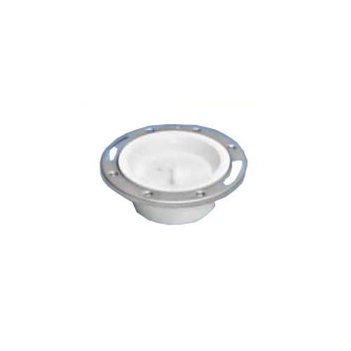 UPC 038753434971 product image for Oatey 43497, PVC Closet Flange with Test Cap and SS Ring, 3