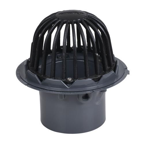 Buy Oatey 78026, 6" PVC Roof Drain w/ Iron Dome w/ Gravel Grid Mega Depot