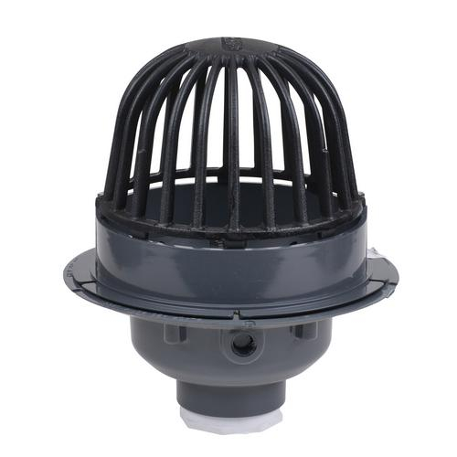 Buy Oatey 78042, 2" PVC Roof Drain w/ Iron Dome and Dam Collar Mega Depot